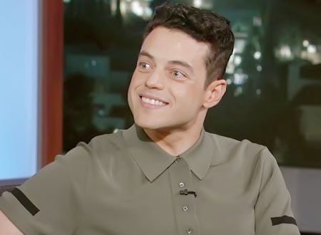 بعد فوزه بالأوسكار.. رامي مالك يعود الى تصوير مسلسل Mr Robot.. صور