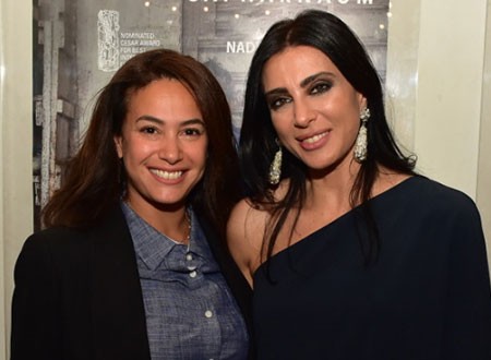 المخرجة اللبنانية نادين لبكي تحتفل بعرض فيلمها &laquo; كفر ناحوم&raquo;  في مصر بحضور نجوم الفن.. صور