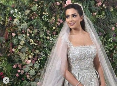 يارا خوري مخايل ملكة جمال لبنان تحتفل بزفافها.. صور
