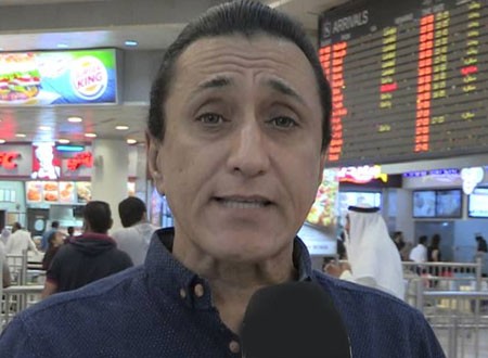تدهور الحالة الصحية للفنان الكويتي عامر محمد.. فيديو