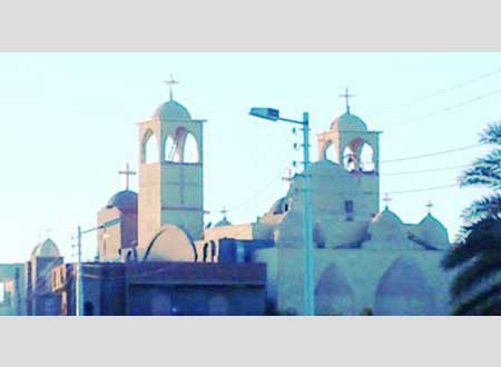 شباب العمرانية يُطلقون مبادرة لتنظيف كنيسة العذراء مريم 