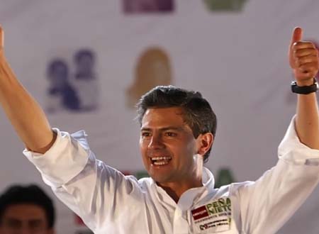 فوز إنريكى بينيا نييتو برئاسة المكسيك 