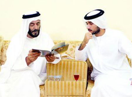 ماجد بن محمد يزور المجالس الرمضانية