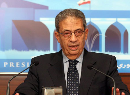 عمرو موسى المرشح السابق لرئاسة مصر تعليقاً على نتيجة انتخابات الرئاسة 