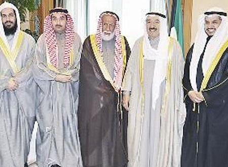 أمير الكويت يستقبل رئيس &laquo;الإصلاح الاجتماعي&raquo;