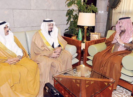 الأمير سطام يستقبل نائب رئيس مجلس الشورى