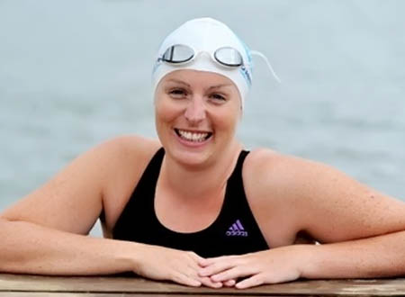 وفاة السباحة البريطانية سوزان تايلور غرقاً 