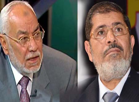 مهدي عاكف: مرسي مرشح الله والثورة 