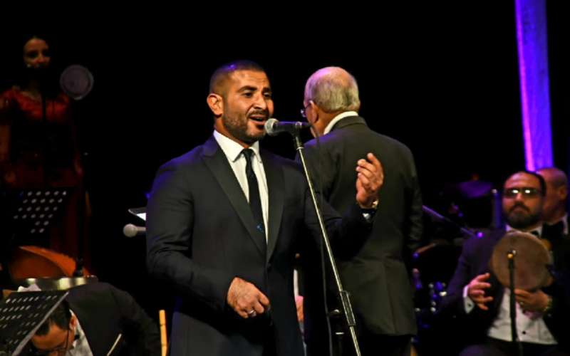 أحمد سعد يحيي حفل مهرجان الموسيقى العربية بأوبرا دمنهور