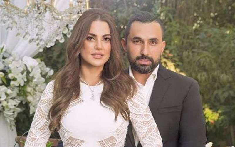 درة تحتفل بزواجها على رجل الأعمال هاني سعد